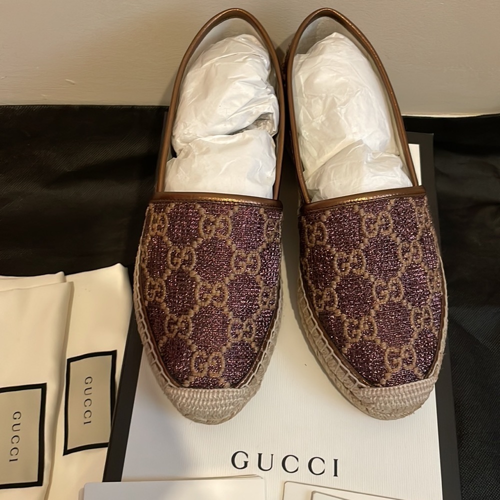 BNIB authentic Gucci Espadrilles shoes - Picture 3 of 6